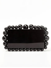 Alana Beaded Acrylic Box Handbag